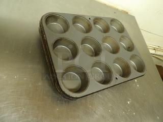 Muffin Pam, 12 count Muffin Pan, 2-1/2" round x 1-1/4"
5x Bid