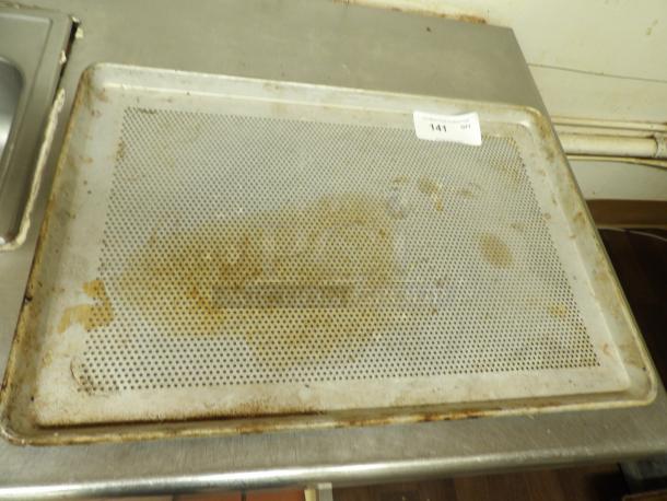 Aluminum Pan Vented 25x18x1 - Image 1 of 1