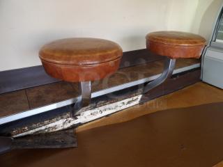 Fix Mount Rotating Stool, 2 per Lot
buyer must remove