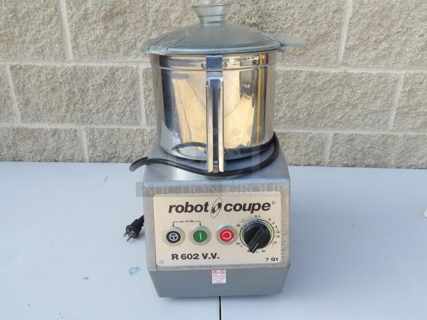 Robot Coupe, Model R602vvf 7Qt. - Image 1 of 5