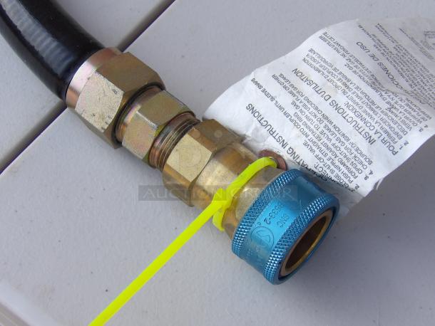 New Quick Disconnect 48" x 3/4 Gas Line - Image 3 of 3