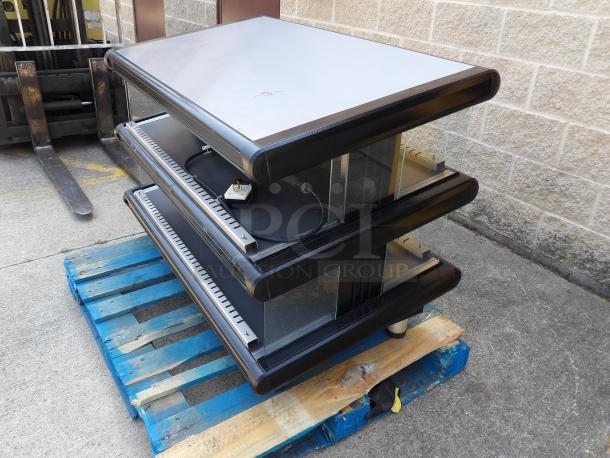 HEATED DISPLAY CASE – Hatco Glo-Ray 2-Shelf Merchandiser – Excellent Condition  – Tested & Working! - Image 2 of 6