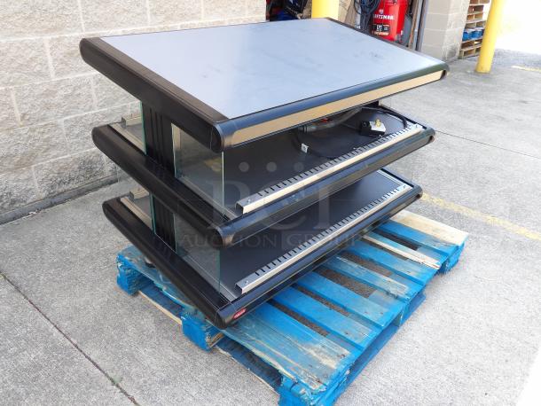 HEATED DISPLAY CASE – Hatco Glo-Ray 2-Shelf Merchandiser – Excellent Condition  – Tested & Working! - Image 3 of 6