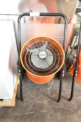 BRAND NEW SCRATCH AND DENT! Boltic SHAGV-K07F Portable Electric Salamander Heater. 208 Volts, 3 Phase.