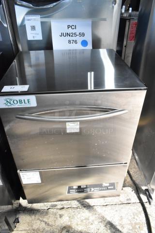 BRAND NEW SCRATCH AND DENT! 2024 Noble Wareforce UH30-FND Stainless Steel Commercial Hi Temp  High Temperature Undercounter Dishwasher. 208/230 Volts, 1 Phase.