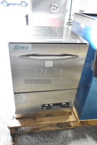 BRAND NEW SCRATCH AND DENT! 2024 Noble Wareforce UH30-FND Stainless Steel Commercial Hi Temp High Temperature Undercounter Dishwasher. 208/230 Volts, 1 Phase.