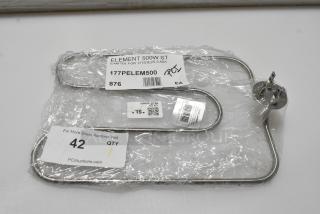 BRAND NEW SCRATCH AND DENT! Avantco 177PELEM500 Heating Element for Select Avantco Units - 500W