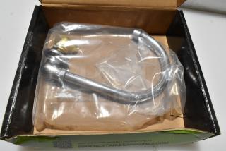 BRAND NEW SCRATCH AND DENT! Regency 600FWO6 Wall Mount Hand Sink Faucet with 6" Swivel Gooseneck Spout