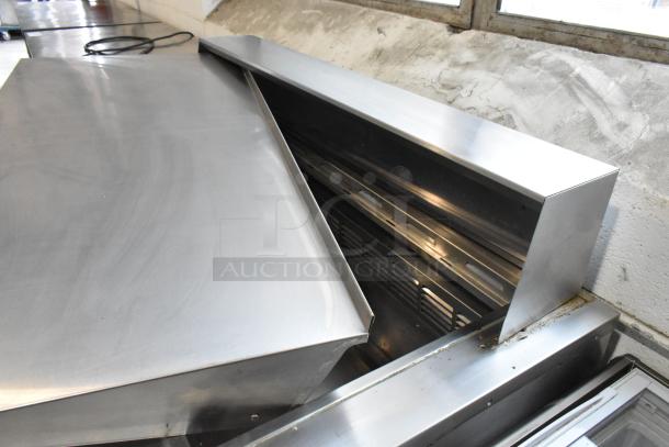 Everest EPBR2 Stainless Steel Commercial Sandwich Salad Prep Table Bain Marie Mega Top on Commercial Casters. 115 Volts, 1 Phase. Tested and Working! - Image 6 of 10