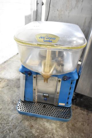 Jet Spray Metal Commercial Countertop Refrigerated Drink Machine. 115 Volts, 1 Phase.