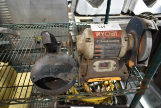 Ryobi 6" Bench Grinder. 120 Volts, 1 Phase.