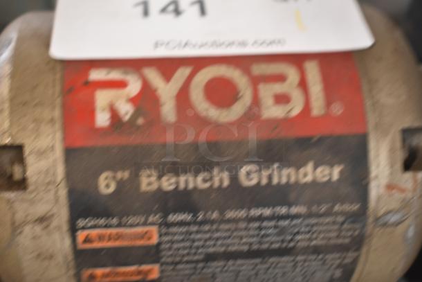 Ryobi 6" Bench Grinder. 120 Volts, 1 Phase. - Image 4 of 7