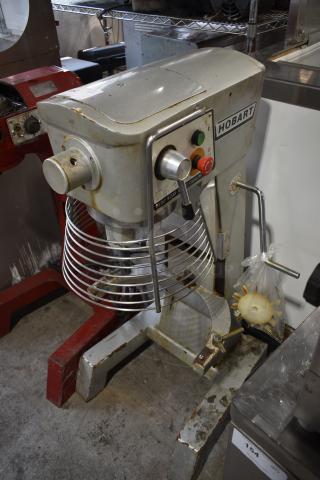 Hobart SP300A Metal Commercial Floor Style 30 Quart Planetary Dough Mixer w/ Bowl Guard. 110 Volts, 1 Phase. - Item #1189976
