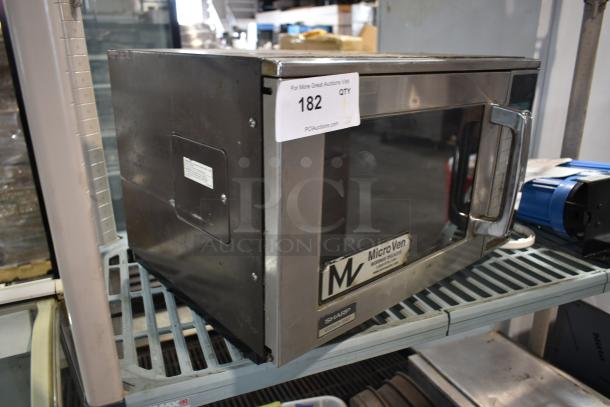 Sharp R-22GV-F Stainless Steel Commercial Countertop Microwave Oven. 120 Volts, 1 Phase. - Image 2 of 8