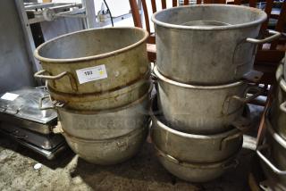 5 Various Metal Mixing Bowls for Hobart Mixer. 5 Times Your Bid!