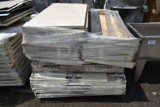 ALL ONE MONEY! Pallet Lot of Metal Shelves