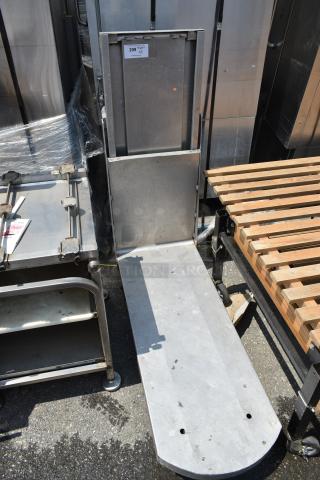 Metal Cart on Commercial Casters.