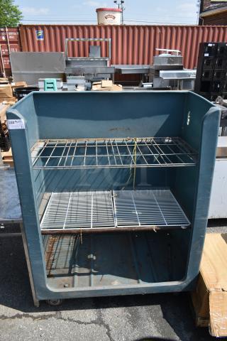 Portable Shelving Unit on Commercial Casters.