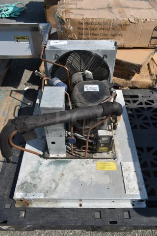 Copeland CF06K6E-PFV-295 208/230 Volt Compressor and Norlake LAWD100RL4-Q 208/230 Volt Condenser.