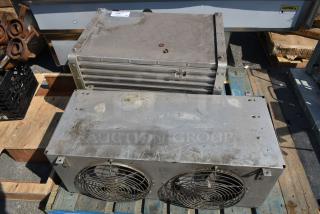 2 Items Including Bohn Evaporator and CresCor Metal Catering Carrying Case. 2 Times Your Bid!