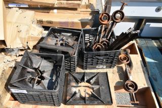 ALL ONE MONEY! PALLET LOT of Various Items Including Grates and Burners to Range