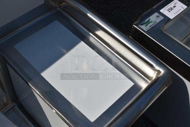 BRAND NEW SCRATCH AND DENT! Steelton 522CS31014LR 54" 18-Gauge Stainless Steel Three Compartment Commercial Sink with 2 Drainboards. No Legs. - Image 5 of 7