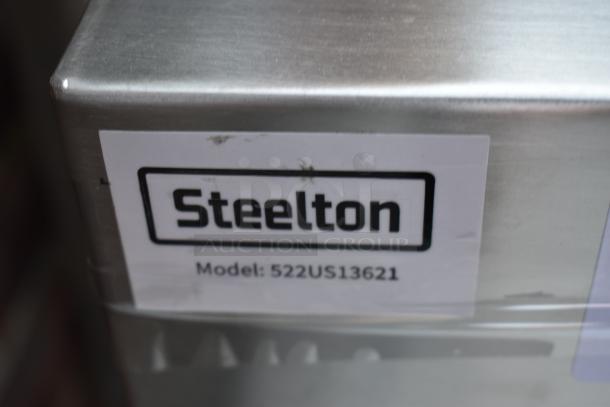 BRAND NEW SCRATCH AND DENT! Steelton 522US13621 36" x 21" x 14" Utility Sink for (1) 8" Center Faucet. No Legs. - Image 5 of 5
