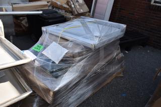 7 BRAND NEW SCRATCH AND DENT! Items Including Legs, Under Shelf. 7 Times Your Bid!