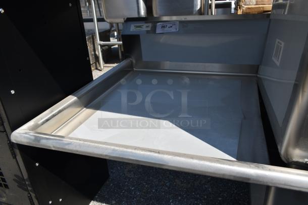 BRAND NEW SCRATCH AND DENT! Regency 600S12424224 Stainless Steel Single Bay Sink w/ Dual Drain Boards. No Legs. - Image 3 of 5