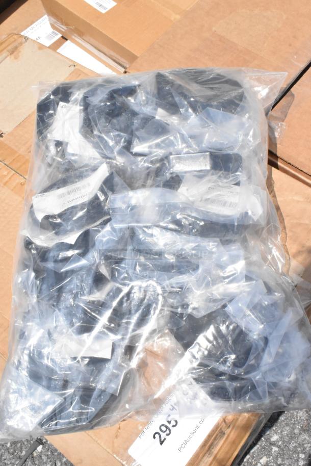 10 BRAND NEW SCRATCH AND DENT! Items Including 215CG20TAN CaterGator CG20TAN Tan 20 Qt. Rotomolded Outdoor Cooler / Ice Chest, 945WC5686 Curtis WC-5686-P Plastic Octagon Drip Tray, 11197166NB O-Cedar Commercial MaxiClean 97166-NB 15.5 oz. Medium Orange Cotton / Synthetic Blend Looped End Mop Head with 1 1/4" Band - 12/Case, 124NSB30 American Metalcraft NSB30 Black Stamped-Out Number Table Stands - 21 to 30, 2 RWP0060B Square Black Plastic Plates, 124GVHSS American Metalcraft GVHSS 13 1/4" Hammered Gold Vintage Slotted Spoon, 8084244A TableCraft 0.875 oz. Clear Spout / Blue Tail Measured Liquor Pourer with Collar 4244A - 12/Pack, 15903032 Araven 03032 1/2 Size Translucent Polypropylene Food Pan with Airtight Lid - 2 1/2" Deep. 10 Times your Bid! - Image 4 of 13