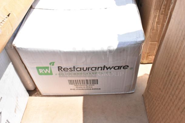 10 BRAND NEW SCRATCH AND DENT! Items Including 215CG20TAN CaterGator CG20TAN Tan 20 Qt. Rotomolded Outdoor Cooler / Ice Chest, 945WC5686 Curtis WC-5686-P Plastic Octagon Drip Tray, 11197166NB O-Cedar Commercial MaxiClean 97166-NB 15.5 oz. Medium Orange Cotton / Synthetic Blend Looped End Mop Head with 1 1/4" Band - 12/Case, 124NSB30 American Metalcraft NSB30 Black Stamped-Out Number Table Stands - 21 to 30, 2 RWP0060B Square Black Plastic Plates, 124GVHSS American Metalcraft GVHSS 13 1/4" Hammered Gold Vintage Slotted Spoon, 8084244A TableCraft 0.875 oz. Clear Spout / Blue Tail Measured Liquor Pourer with Collar 4244A - 12/Pack, 15903032 Araven 03032 1/2 Size Translucent Polypropylene Food Pan with Airtight Lid - 2 1/2" Deep. 10 Times your Bid! - Image 13 of 13