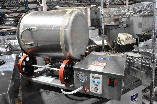 Pro-Cut KMV-25 Stainless Steel Countertop Vacuum Tumbler.  Missing Lid. 115 Volts, 1 Phase. Tested and Working! - Image 2 of 8