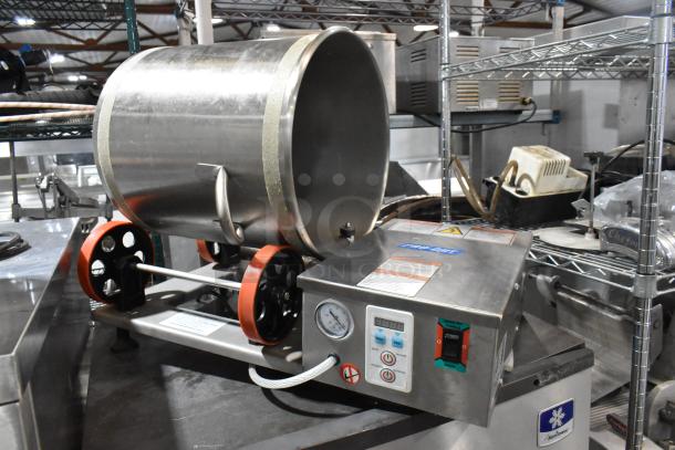 Pro-Cut KMV-25 Stainless Steel Countertop Vacuum Tumbler.  Missing Lid. 115 Volts, 1 Phase. Tested and Working! - Image 1 of 8