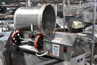 Pro-Cut KMV-25 Stainless Steel Countertop Vacuum Tumbler.  Missing Lid. 115 Volts, 1 Phase. Tested and Working!