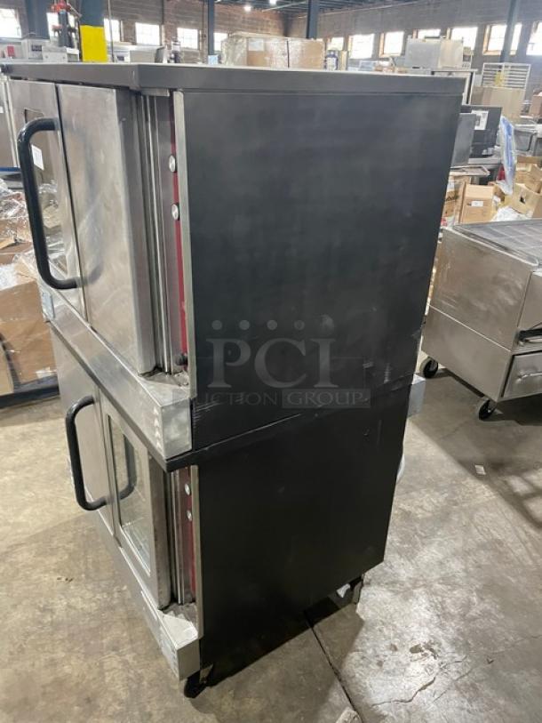 Southbend SilverStar Series Commercial Electric Powered Double Stacked Convection Oven! With Thermostatic Control! With Wired Oven Racks! On Casters! 2X Your Bid Makes One Unit! - Image 2 of 9