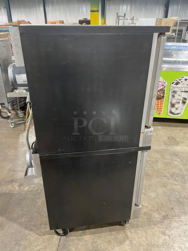 Southbend SilverStar Series Commercial Electric Powered Double Stacked Convection Oven! With Thermostatic Control! With Wired Oven Racks! On Casters! 2X Your Bid Makes One Unit! - Image 4 of 9