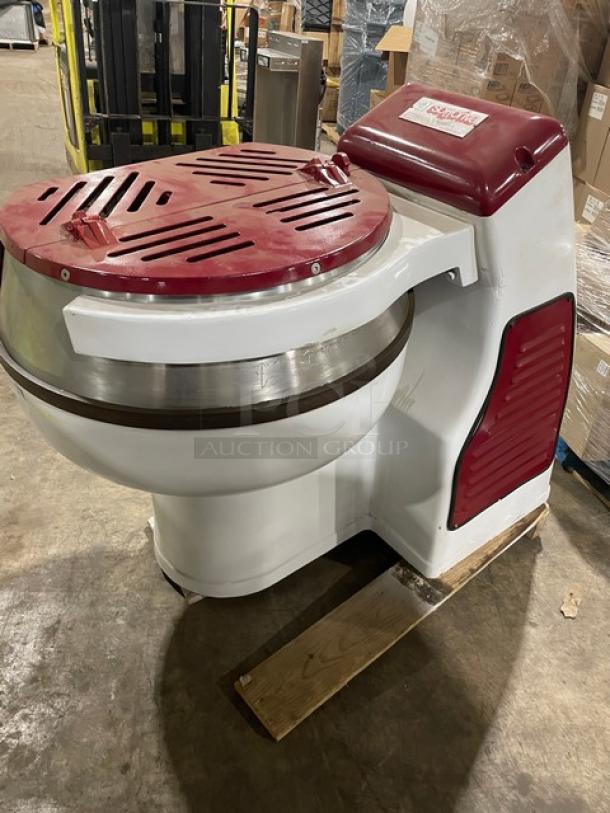Sottoriva Commercial Heavy Duty Electric Powered Floor Model Fork Mixer! With Motorized Mixing Bowl! Model: F0/80 SN: 22217! 220V! - Image 2 of 8