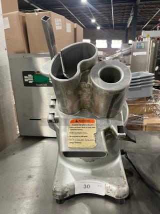 Transamerica Commercial Electric Powered Countertop Deluxe Food Processor Machine! Model: TBR-580 SN: 0900376! 115V 1 Phase! On Legs!