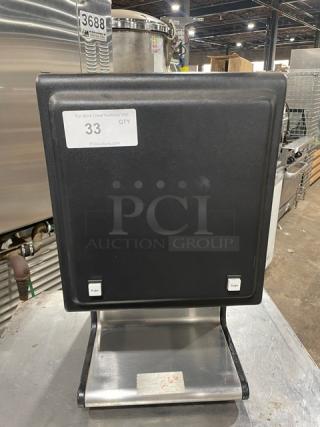 Star Commercial Black Powder Coated Stainless Steel Electric Powered Countertop All Purpose Double Topping/Condiment Warmer Dispenser! With Push Button! Model: HPDE2! 120V!
