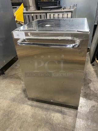 Ice Jungle Commercial Stainless Steel Solid Single Door 24