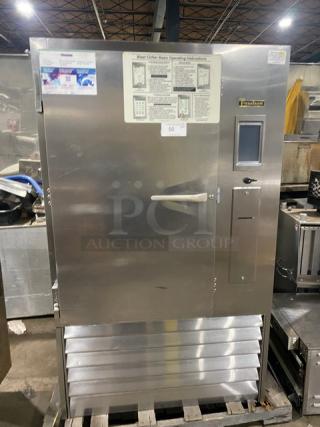 Traulsen Commercial Stainless Steel Left Hinged Self-Contained Reach In Blast Chiller! With On-Board Printer! With Built In Pan Holding Racks & 3 Food Probes! Model: TBC13 SN: T87914G17! 208-230/115V!