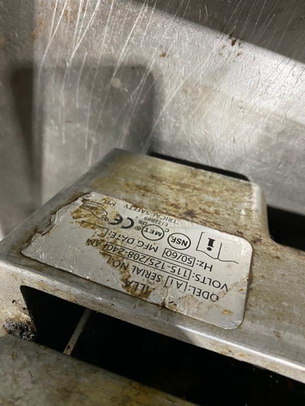 Caliente Industries Commercial Stainless Steel Electric Powered Countertop Tortilla Press Cooker/Warmer! Model: A1! 115-125/208-240V! - Image 6 of 7