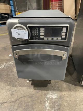 TurboChef Commercial Gray Electric Powered Countertop Rapid Cook Turbo Oven! Model: NGO SN: NGOD20334! 208/240V 1 Phase! On Legs!