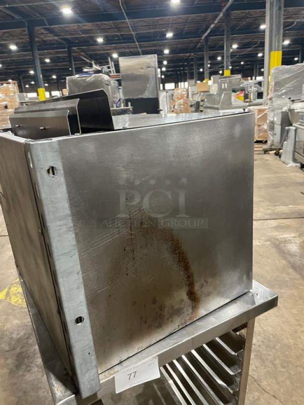 Wolf CMJ-Series Commercial Stainless Steel Natural Gas Powered Overhead Cheese Melter/Salamander Broiler! Model: CMJ24N-1 SN: 650103901! - Image 3 of 8