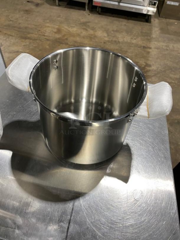 BRAND NEW! Winco Winware Series Master-Cook Collection Commercial Stainless-Steel Heavy Duty Induction Ready Double Boiler! With Cover & Handles! - Image 3 of 5