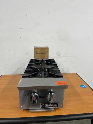 BRAND NEW DUKERS 2 Burners - 12" Width 56,000 BTU/H