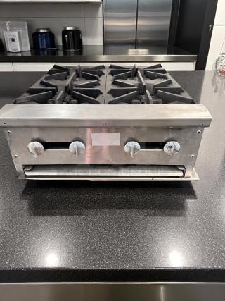 Awesome Condition – Saba SR-4B – 4-Burner Countertop Gas Range – Fully Tested & Working!