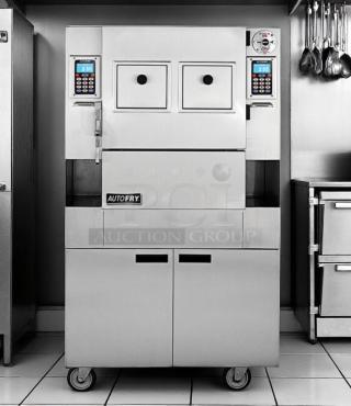 Awesome Condition – MTI AutoFry MTI-40E – Ventless Electric Fryer – 240V – Fully Tested & Working!