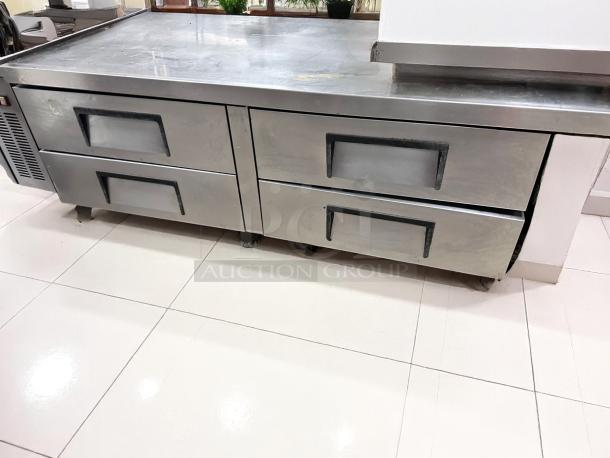 Excellent Condition – True TRCB-72 – 4-Drawer Chef Base Refrigerator – 115V – Fully Tested & Working! - Image 5 of 6