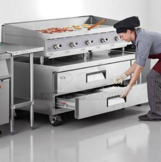 Awesome Condition – Avantco Refrigerated Chef Base – 2 Drawers – 115V – Fully Tested & Working!